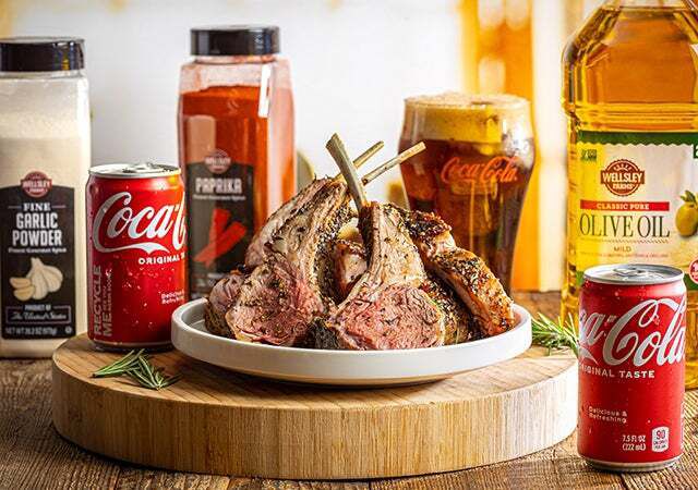 Air Fryer Rosemary-Pepper Rack of Lamb